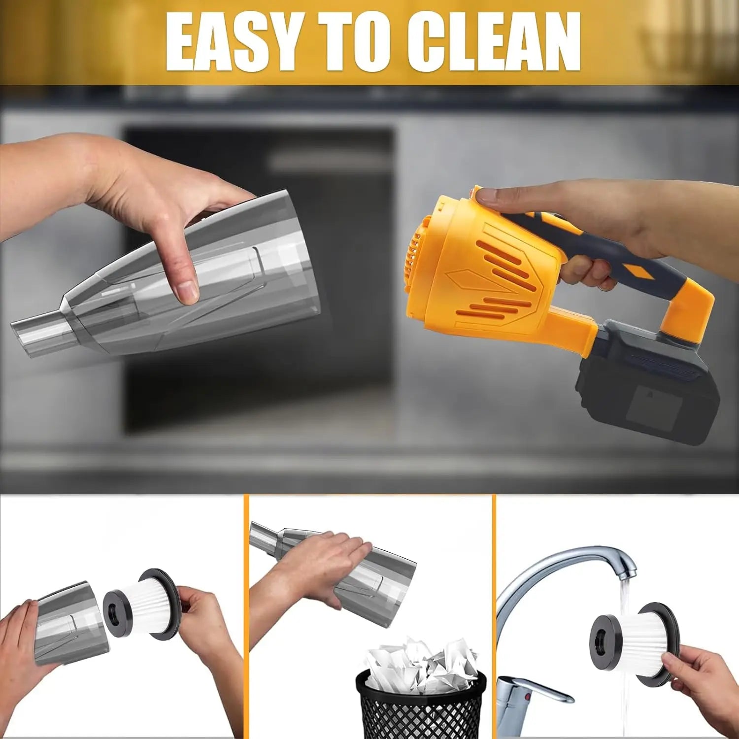 DeWALT 20V 3-in-1 Vacuum