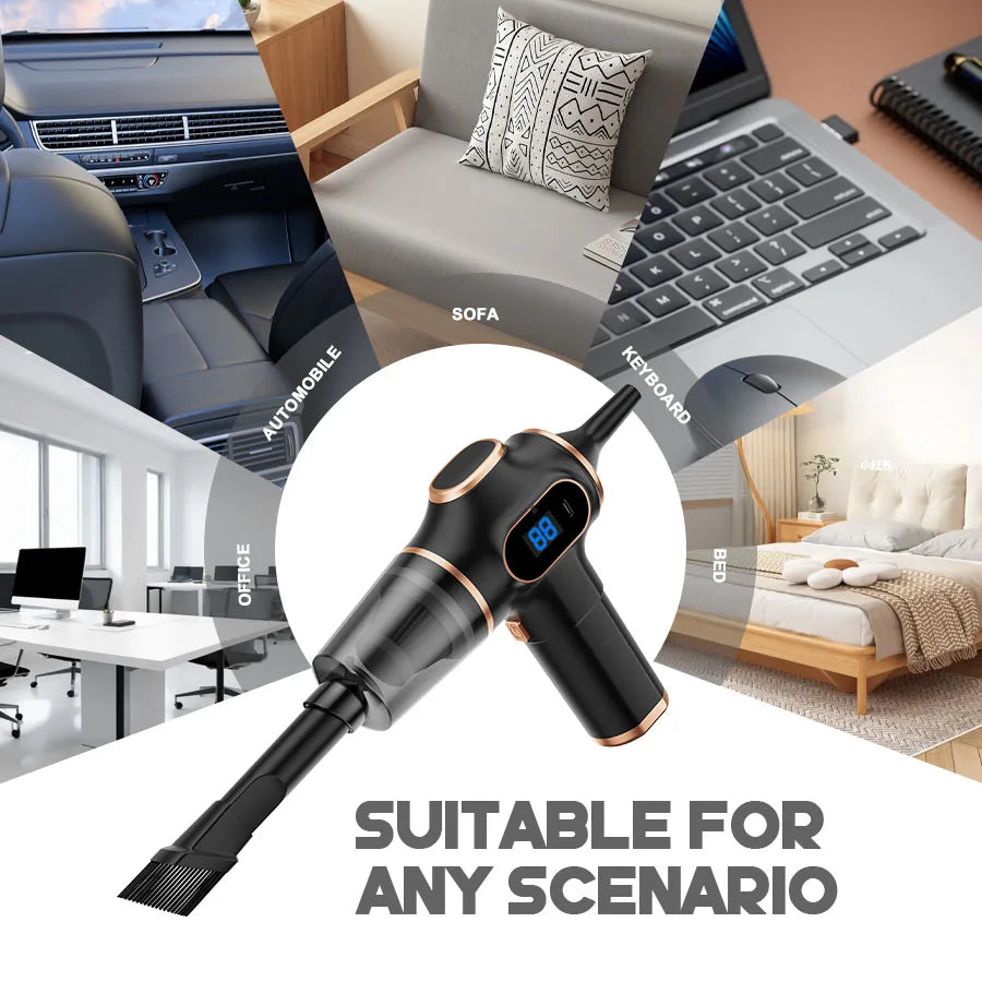ABS Portable Home/Car Vacuum