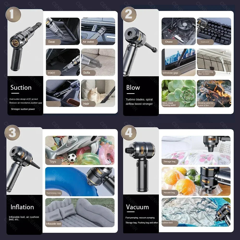 CENRR 998000PA Car Vacuum
